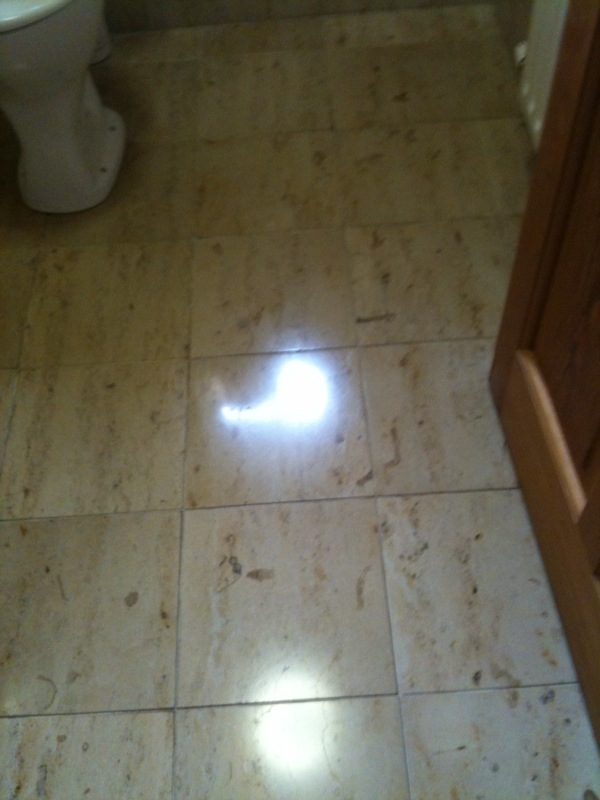 Tiled Floor after Cleaning by Eric Wharton, Kerry Tile Doctor, Ireland 